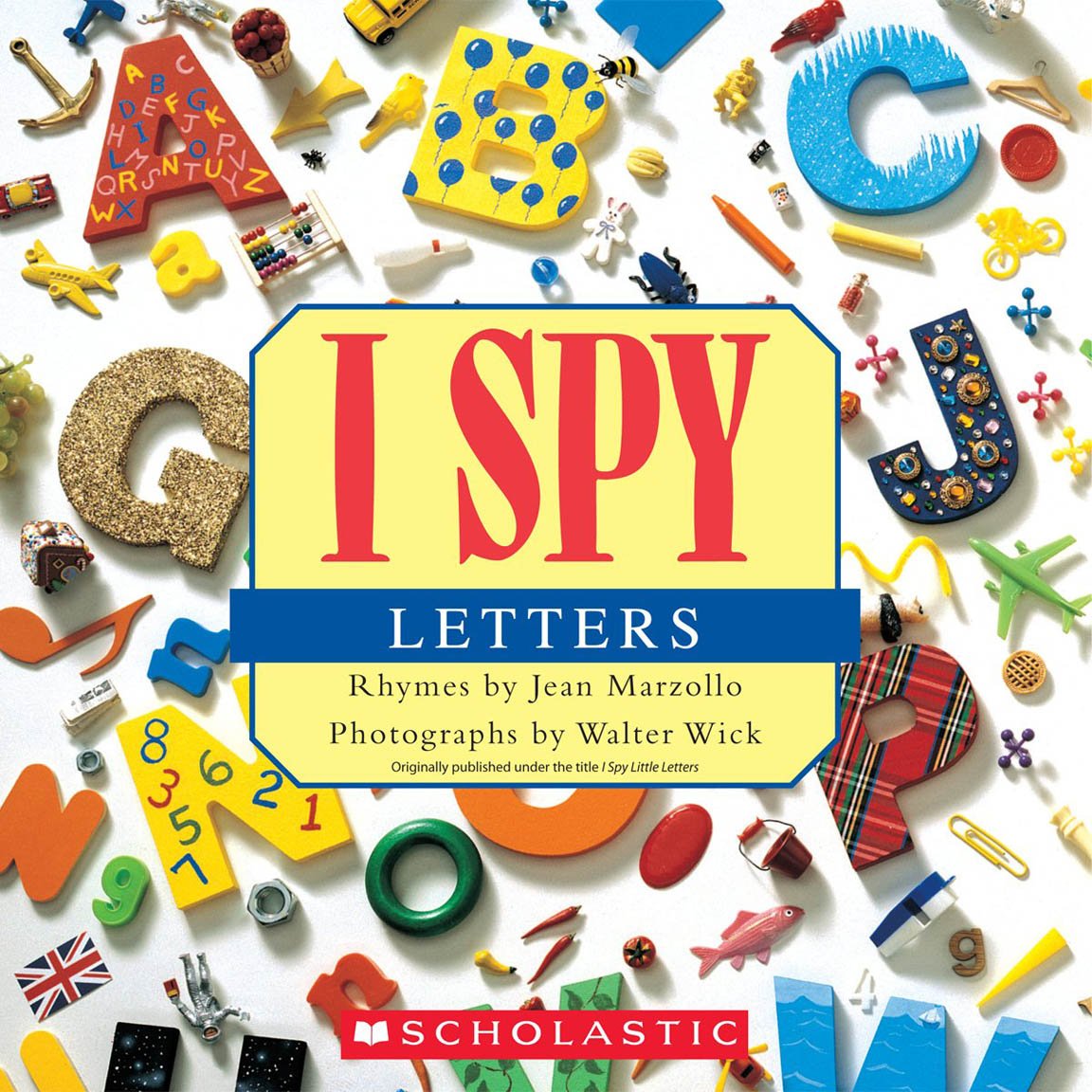 I Spy Letters Book Cover